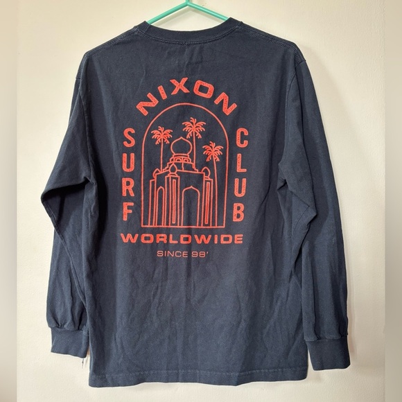 🎉4/30$🎉 Nixon Surf Club Long Sleeve Shirt🏄🏼♂️ - Picture 4 of 5